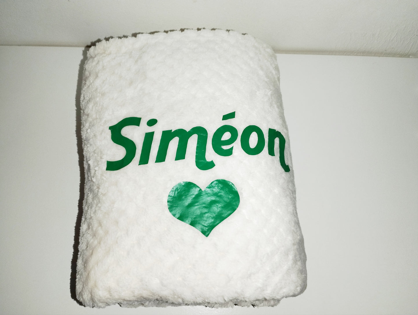 Couverture polaire bébé personnalisée