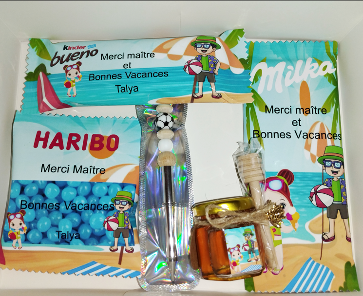 Box gourmande pour maître, maitresse,nounou