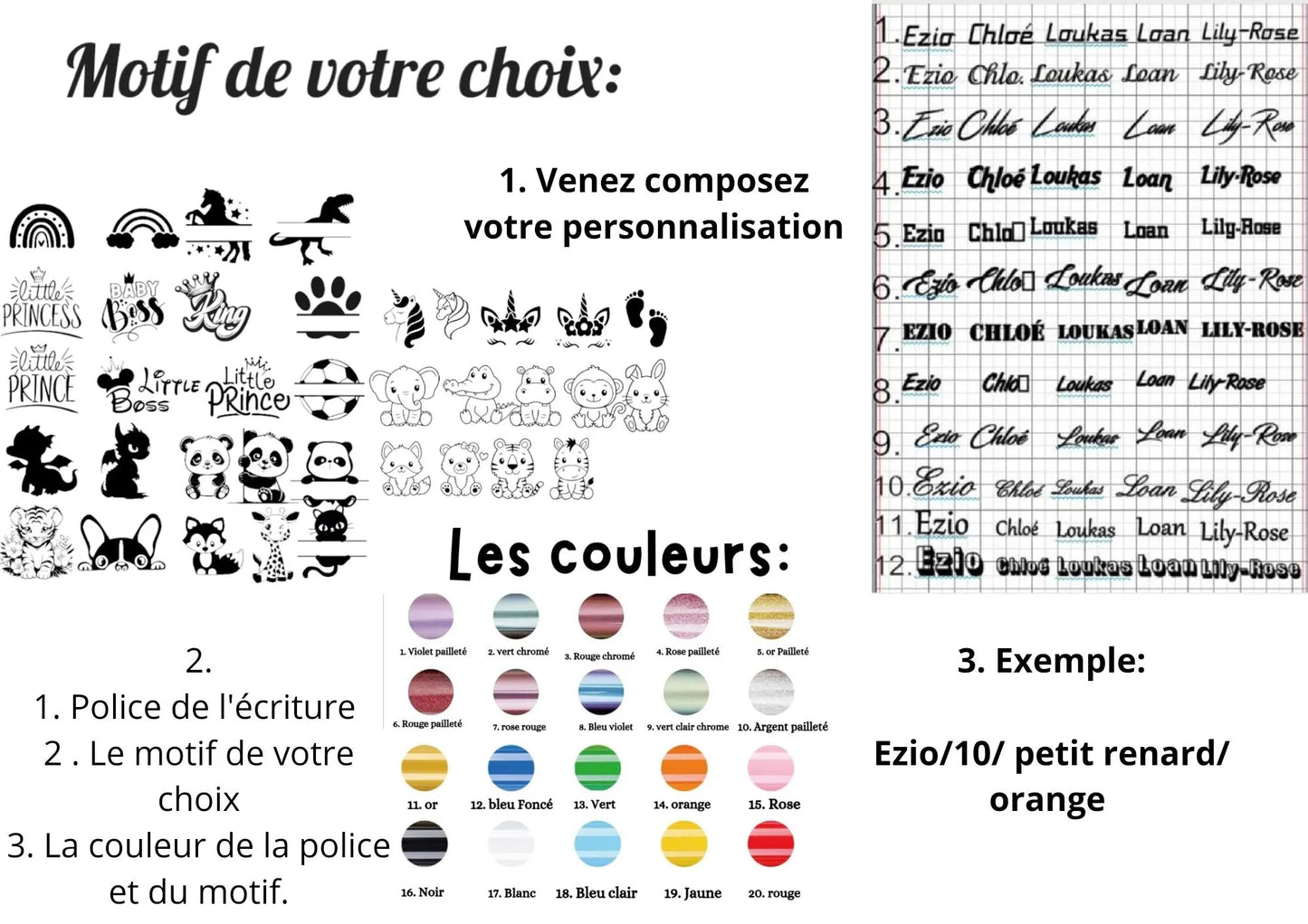 Bonnet bébé personnalisé