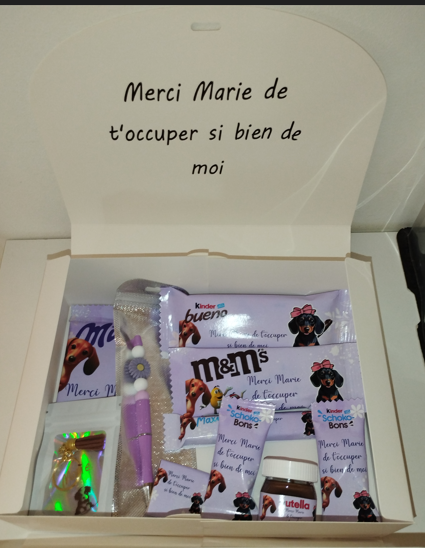 Box gourmande pour maître, maitresse,nounou