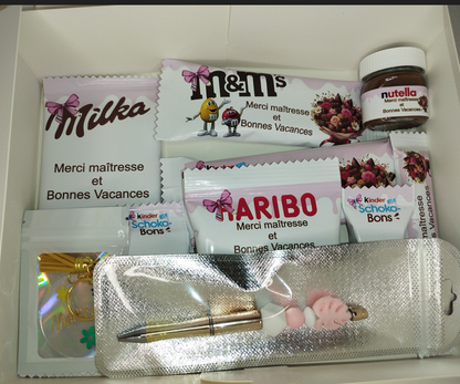 Box gourmande pour maître, maitresse,nounou