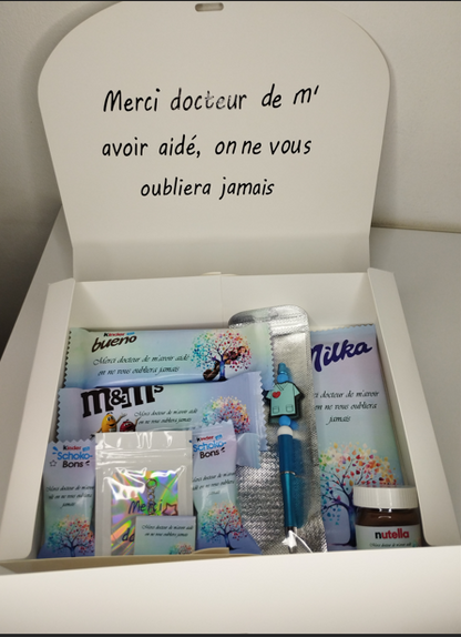 Box gourmande pour maître, maitresse,nounou