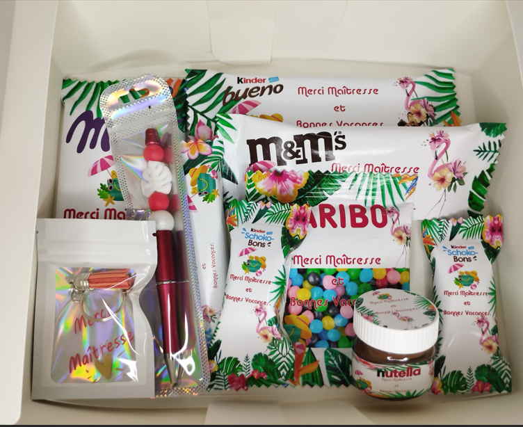 Box gourmande pour maître, maitresse,nounou