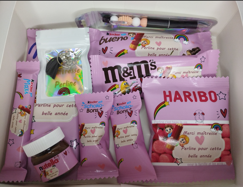 Box gourmande pour maître, maitresse,nounou