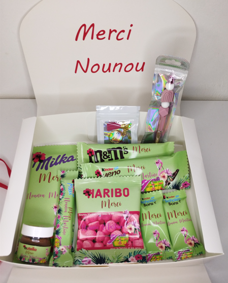 Box gourmande pour maître, maitresse,nounou