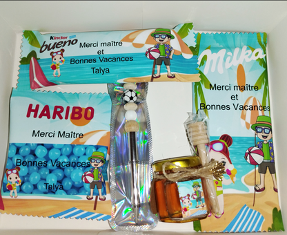 Box gourmande pour maître, maitresse,nounou