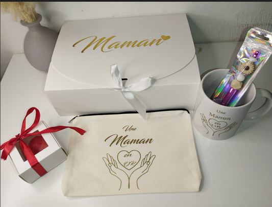 Coffret personnalisé - fête des mères