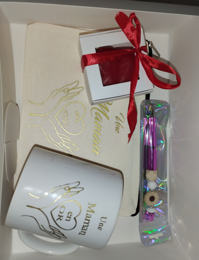 Coffret personnalisé - fête des mères