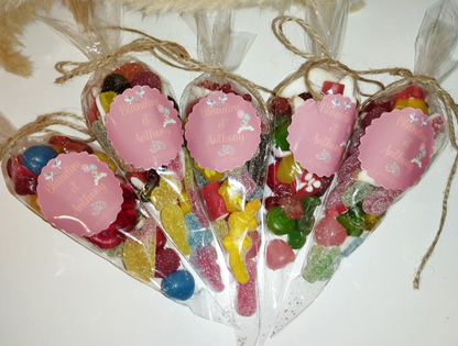 Cône à bonbon personnalisé (x2)