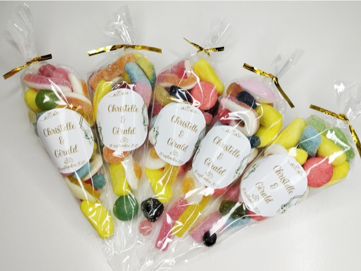 Cône à bonbon personnalisé (x2)