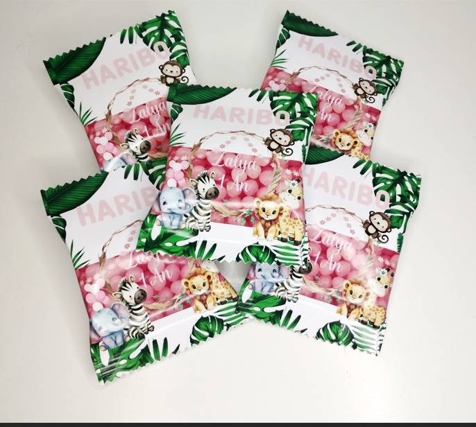 Mini sachet d'haribo personnalisé