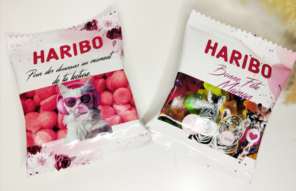 Mini sachet d'haribo personnalisé