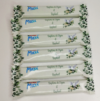 Kinder Maxi personnalisé (x3)