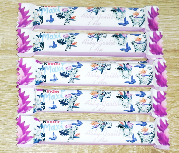 Kinder Maxi personnalisé (x3)