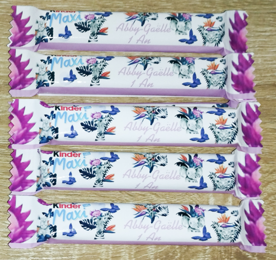 Kinder Maxi personnalisé (x3)
