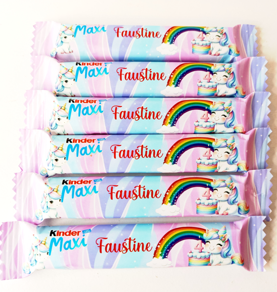 Kinder Maxi personnalisé (x3)