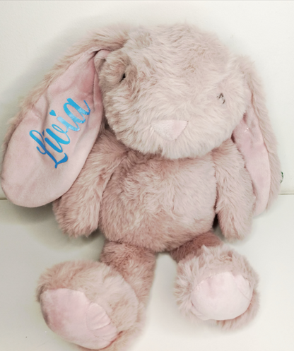 Peluche lapin personnalisée