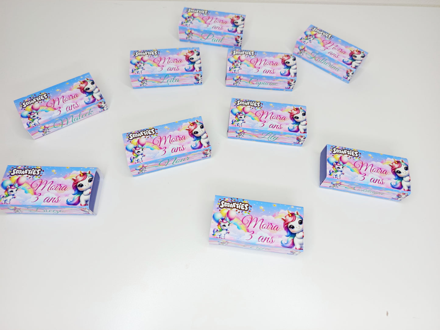 Mini Boîte à  Smarties personnalisé (x2)