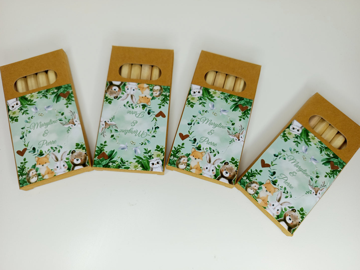 Mini boite de crayon de couleurs (x2)