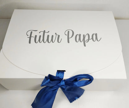 Box gourmande futur papa personnalisée