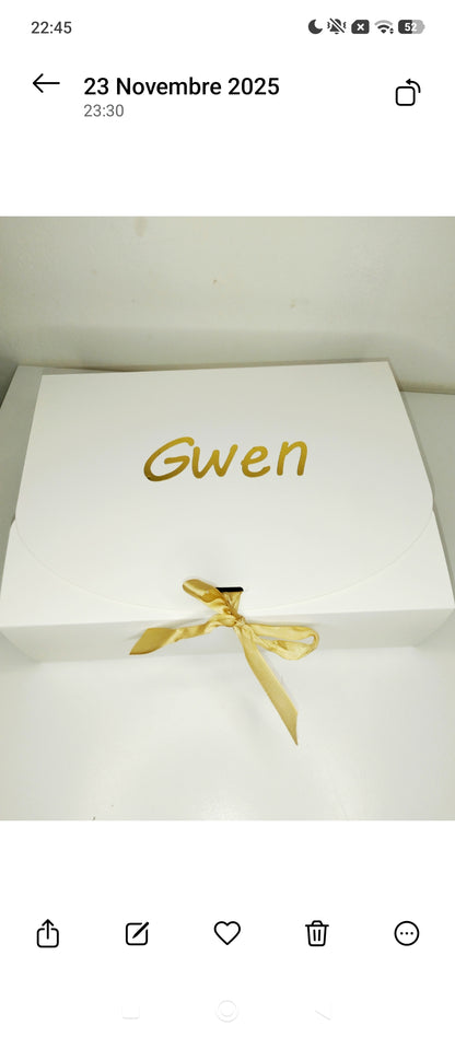 Box gourmande anniversaire personnalisée à offrir, coffret cadeau, box personnalisée - Thèmes aux choix