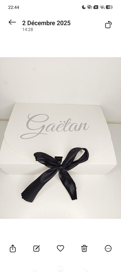 Box gourmande anniversaire personnalisée à offrir, coffret cadeau, box personnalisée - Thèmes aux choix