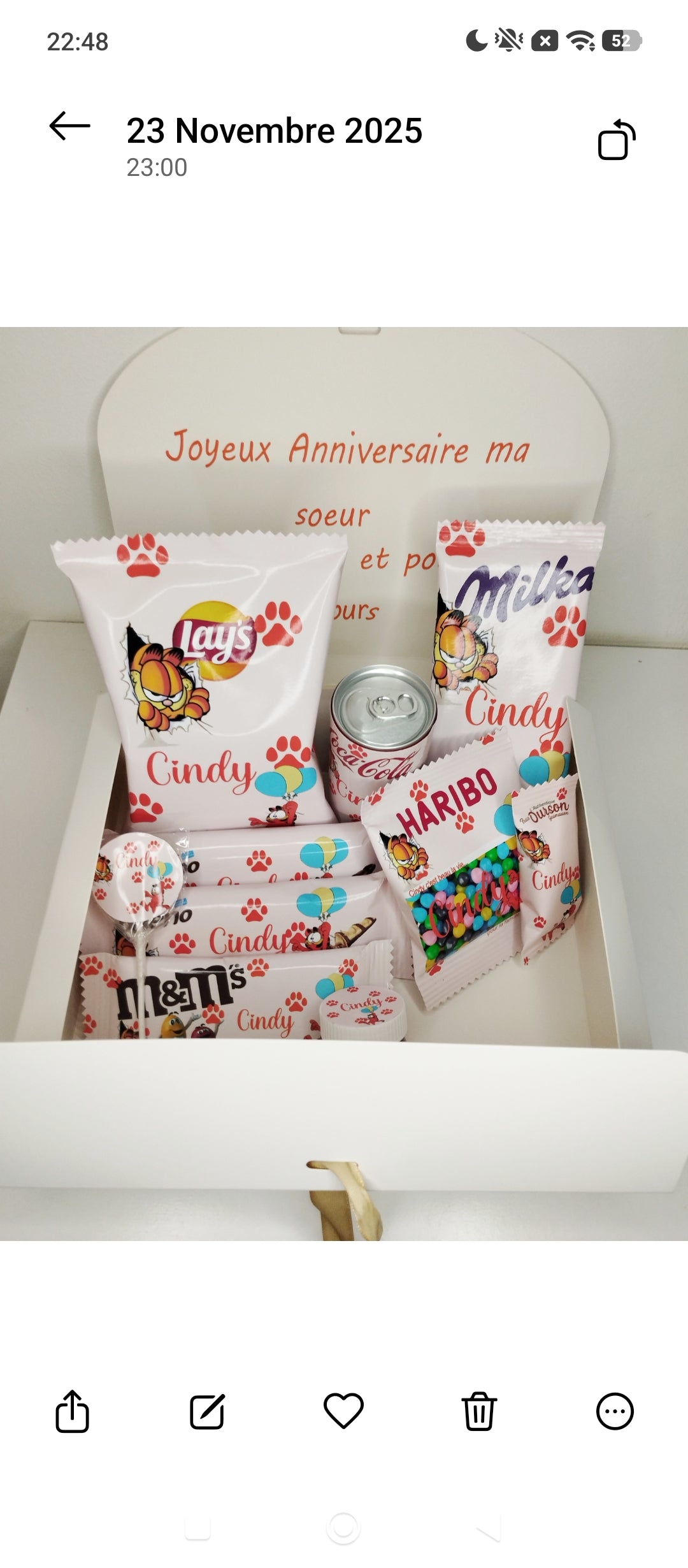 Box gourmande anniversaire personnalisée à offrir, coffret cadeau, box personnalisée - Thèmes aux choix